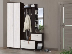 Модульная Прихожая Микс Арт Венге Цаво/Ясень Анкор Светлый в Лесном - lesnoy.mebel24.online | фото 2