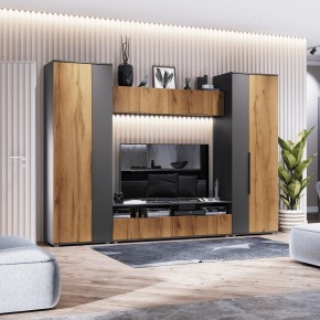 МОНИКА Гостиная 3000 (темно серый) в Лесном - lesnoy.mebel24.online | фото 1