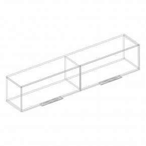 МОНИКА Гостиная (модульная) айрон рок в Лесном - lesnoy.mebel24.online | фото 3