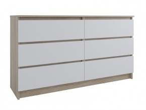 МОРИ МК 1380.6 Комод (Дуб Сонома/Белый) в Лесном - lesnoy.mebel24.online | фото 1