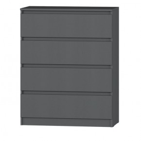 МС "Хилтон" Комод №1 800 (4 ящ.) графит в Лесном - lesnoy.mebel24.online | фото