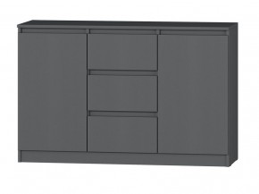 МС "Хилтон" Комод №4 1200 (графит) в Лесном - lesnoy.mebel24.online | фото 2