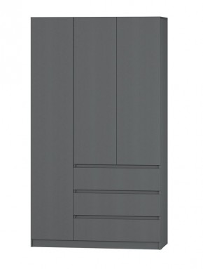 МС "Хилтон" Шкаф №2 1200 (Графит) в Лесном - lesnoy.mebel24.online | фото