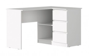 МС "Хилтон" Стол угловой (Белый текстурный) в Лесном - lesnoy.mebel24.online | фото