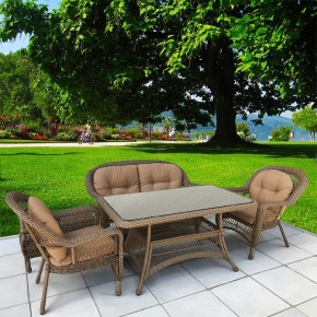 Набор уличный T130Bg/LV520BB-Beige/Beige в Лесном - lesnoy.mebel24.online | фото 2