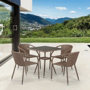 Набор уличный T282BNT/Y137C-W56 Light Brown 4Pcs в Лесном - lesnoy.mebel24.online | фото 2