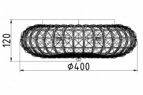 Накладной светильник Maytoni Broche DIA902-04-N в Лесном - lesnoy.mebel24.online | фото 2