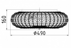 Накладной светильник Maytoni Broche DIA902-06-N в Лесном - lesnoy.mebel24.online | фото 3