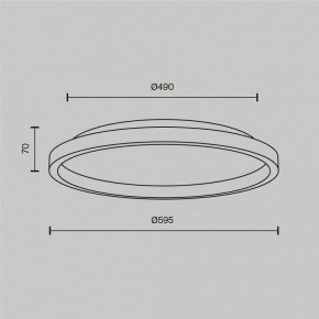 Накладной светильник Maytoni Orign MOD311CL-L40B3K в Лесном - lesnoy.mebel24.online | фото 2