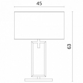 Настольная лампа декоративная Divinare Porta 5933/01 TL-1 в Лесном - lesnoy.mebel24.online | фото 3