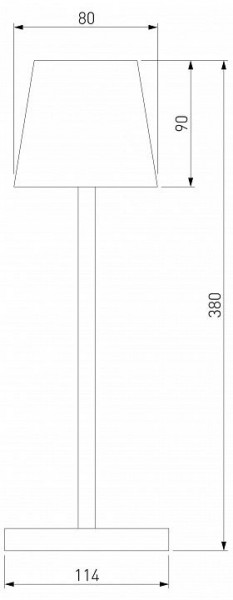 Настольная лампа декоративная Elektrostandard Mist a063928 в Лесном - lesnoy.mebel24.online | фото 3