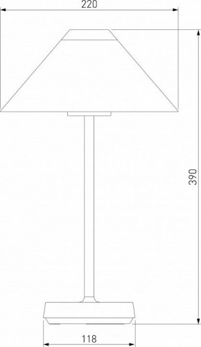 Настольная лампа декоративная Elektrostandard Mistery a062381 в Лесном - lesnoy.mebel24.online | фото 3