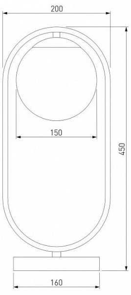 Настольная лампа декоративная Eurosvet Ringo 01138/1 золото в Лесном - lesnoy.mebel24.online | фото 3