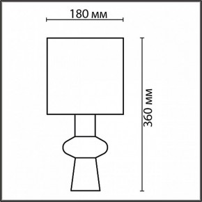 Настольная лампа декоративная Lumion Segi 8129/1Т в Лесном - lesnoy.mebel24.online | фото 4