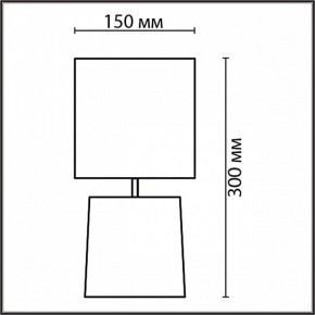 Настольная лампа декоративная Lumion Tanita 8158/1Т в Лесном - lesnoy.mebel24.online | фото 4