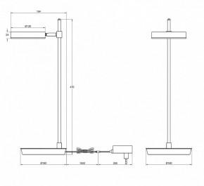 Настольная лампа декоративная Maytoni Fad MOD070TL-L8W3K в Лесном - lesnoy.mebel24.online | фото 3