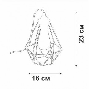 Настольная лампа декоративная Vitaluce V2803 V2803-1/1L в Лесном - lesnoy.mebel24.online | фото 3