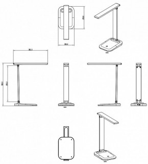 Настольная лампа офисная Arte Lamp London A5124LT-1BK в Лесном - lesnoy.mebel24.online | фото 2