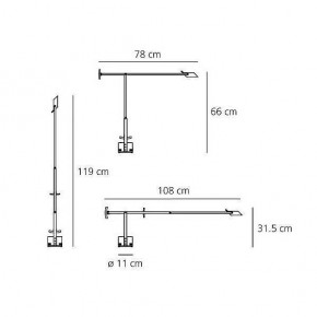 Настольная лампа офисная Artemide  A009210 в Лесном - lesnoy.mebel24.online | фото 7