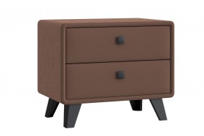 НИКОЛЬ Тумба широкая 2 ящика (шоколад) в Лесном - lesnoy.mebel24.online | фото