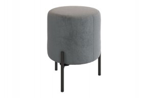 ОДРИ Пуф (графит) в Лесном - lesnoy.mebel24.online | фото