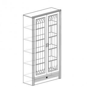 ОРЛЕАН Гостиная (модульная) серый в Лесном - lesnoy.mebel24.online | фото 3