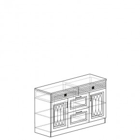 ОРЛЕАН Гостиная (модульная) серый в Лесном - lesnoy.mebel24.online | фото 9