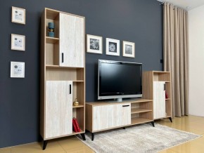 ОСКАР TRIO Гостиная (дуб золотой/сосна белая loft) в Лесном - lesnoy.mebel24.online | фото 2