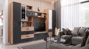 Пенал Белла (Сандал, Графит/Дуб крафт) в Лесном - lesnoy.mebel24.online | фото 5