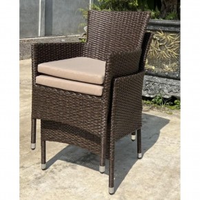 Плетеное кресло AM-196B Brown в Лесном - lesnoy.mebel24.online | фото 2