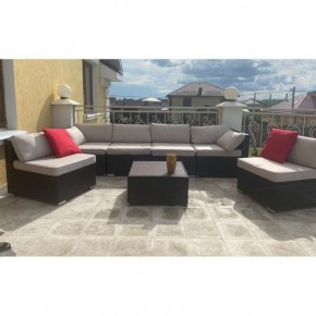 Плетеный модульный комплект YR822D Brown/Beige в Лесном - lesnoy.mebel24.online | фото 1