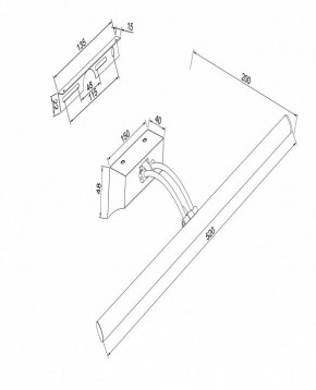 Подсветка для картины Maytoni Fino MIR003WL-L12CH в Лесном - lesnoy.mebel24.online | фото 4
