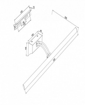 Подсветка для картины Maytoni Fino MIR003WL-L16CH в Лесном - lesnoy.mebel24.online | фото 2