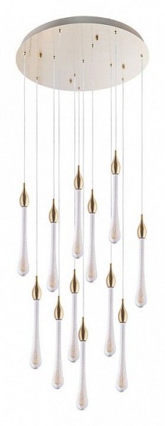 Подвесная люстра Arte Lamp Raindrop A1803LM-36PB в Лесном - lesnoy.mebel24.online | фото
