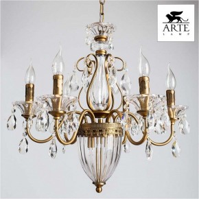 Подвесная люстра Arte Lamp Schelenberg A4410LM-6-2SR в Лесном - lesnoy.mebel24.online | фото 2