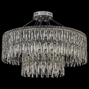 Подвесная люстра Arti Lampadari Ovindoli Nickel Ovindoli L 1.5.80+40.100 N в Лесном - lesnoy.mebel24.online | фото 3