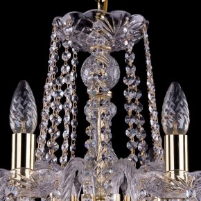 Подвесная люстра Bohemia Ivele Crystal 1402 1402/10/240/G/Balls в Лесном - lesnoy.mebel24.online | фото 4