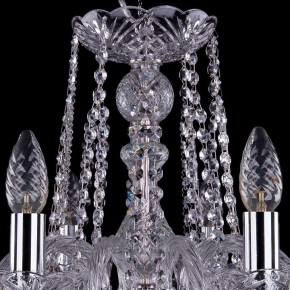 Подвесная люстра Bohemia Ivele Crystal 1402 1402/10/240/Ni/Balls в Лесном - lesnoy.mebel24.online | фото 4