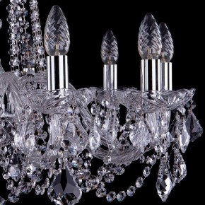 Подвесная люстра Bohemia Ivele Crystal 1402 1402/10/240/Ni/Leafs в Лесном - lesnoy.mebel24.online | фото 2