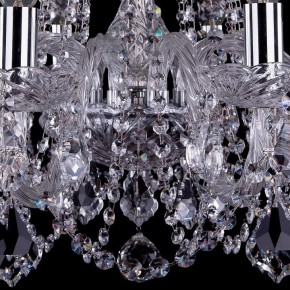 Подвесная люстра Bohemia Ivele Crystal 1402 1402/10/240/Ni/Leafs в Лесном - lesnoy.mebel24.online | фото 3