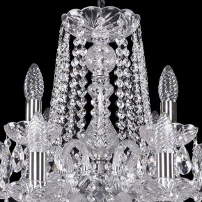 Подвесная люстра Bohemia Ivele Crystal 1402 1402/12+6/300/2d/Ni в Лесном - lesnoy.mebel24.online | фото 4