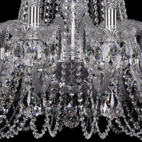 Подвесная люстра Bohemia Ivele Crystal 1402 1402/18/400/Ni в Лесном - lesnoy.mebel24.online | фото 3