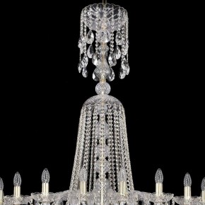 Подвесная люстра Bohemia Ivele Crystal 1402 1402/20/400/XL-140/G в Лесном - lesnoy.mebel24.online | фото 4