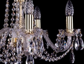 Подвесная люстра Bohemia Ivele Crystal 1402 1402/5/160/G в Лесном - lesnoy.mebel24.online | фото 2