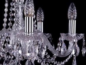 Подвесная люстра Bohemia Ivele Crystal 1402 1402/5/160/Ni в Лесном - lesnoy.mebel24.online | фото 3