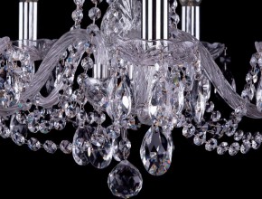 Подвесная люстра Bohemia Ivele Crystal 1402 1402/5/160/Ni в Лесном - lesnoy.mebel24.online | фото 4