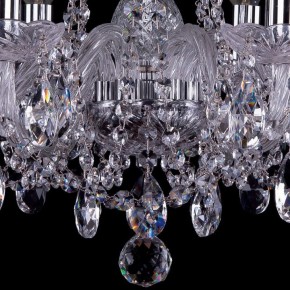 Подвесная люстра Bohemia Ivele Crystal 1402 1402/6/160/Ni в Лесном - lesnoy.mebel24.online | фото 3
