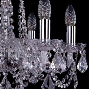 Подвесная люстра Bohemia Ivele Crystal 1402 1402/6/160/Ni/Leafs в Лесном - lesnoy.mebel24.online | фото 2