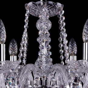 Подвесная люстра Bohemia Ivele Crystal 1402 1402/6/195/Ni в Лесном - lesnoy.mebel24.online | фото 5