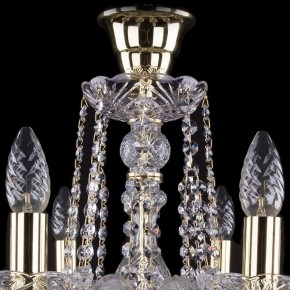 Подвесная люстра Bohemia Ivele Crystal 1402 1402/8/195/G/tube в Лесном - lesnoy.mebel24.online | фото 4